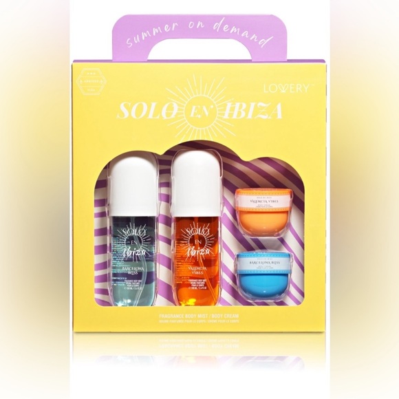 Love Other - Solo en Ibiza Set of 4 NEW